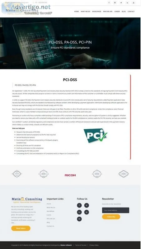 PCI-DSS Certification