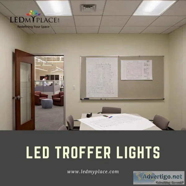 Buy LED Troffer Lights that will work for 50000 Working Hours