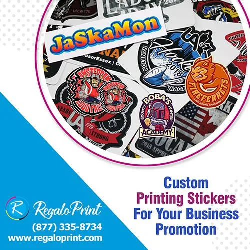 Custom Printing Stickers for Your Business Promotion