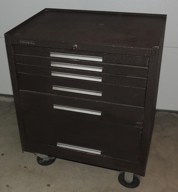 Kennedy 5 Drawer Steel Roller Cabinet 29" x 35" x 20&quo