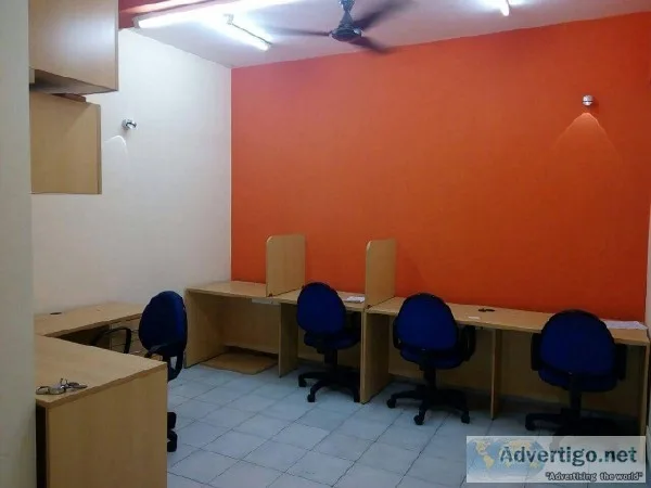 9 FURN SEAT END TO END PLUG IN OFFICE SPACE FOR RENT