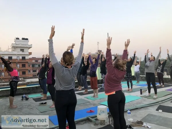 Yoga teacher training