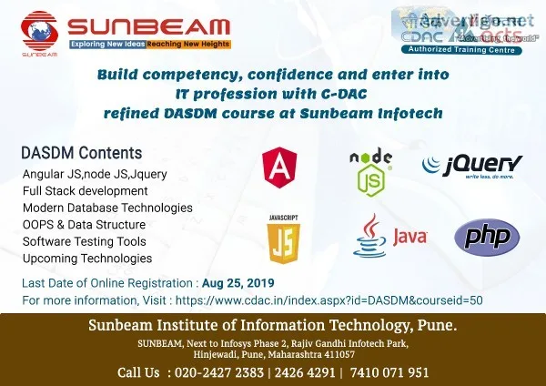 Diploma in Advanced Software Development Methodologies  DASDM  S