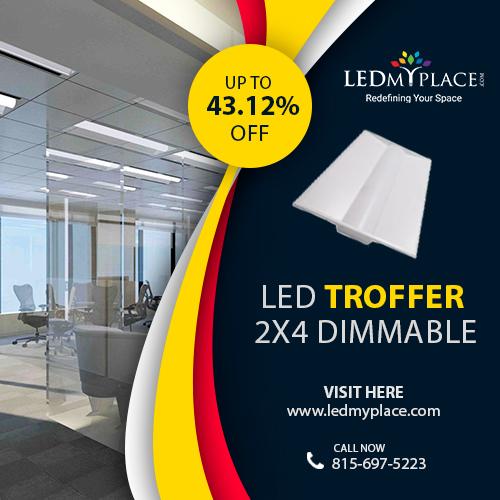 Buy Certified LED Troffer Lights at Discounted Price