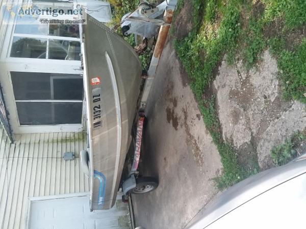 boat and trailer