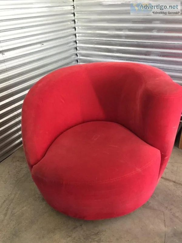 Living Room Red Chair