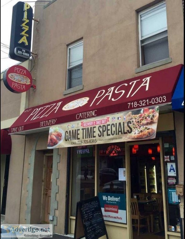 (CAV) Pizza Restaurant  Delivery Business For Sale In Flushing