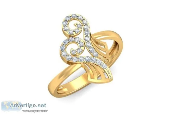 Sana Diamond Ring in 14k Gold