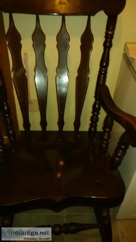 Wooden Rocking Chair