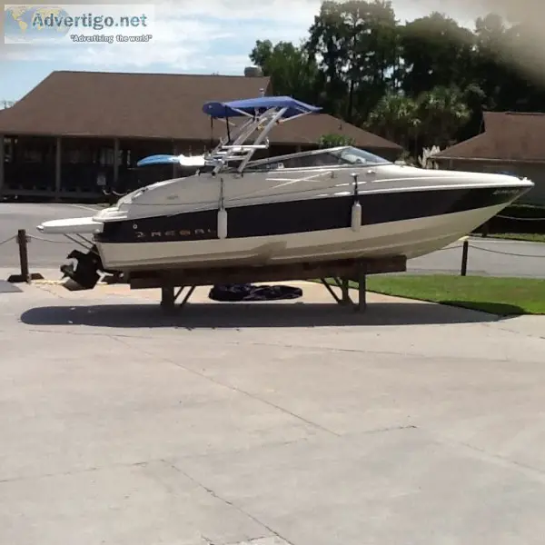 2002 Regal 2400 LSR with Tower and Mercruiser 5.7 EFI. No traile