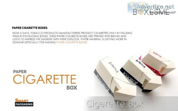 Make your life easy with our Paper Cigarette Box