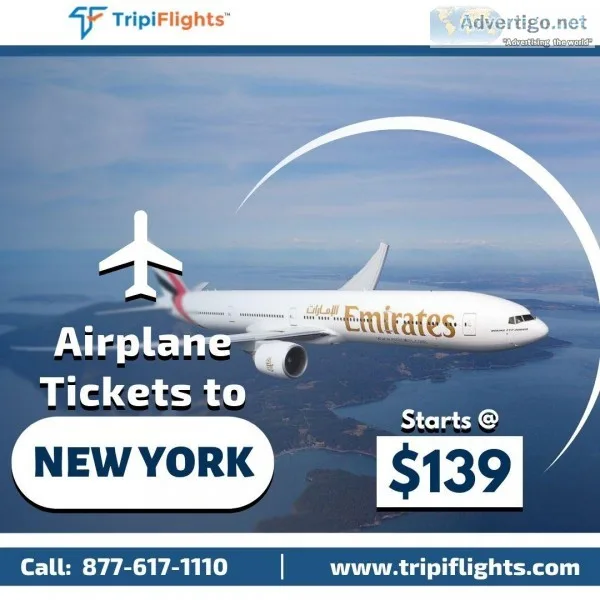 Grab your Airplane Tickets to New York