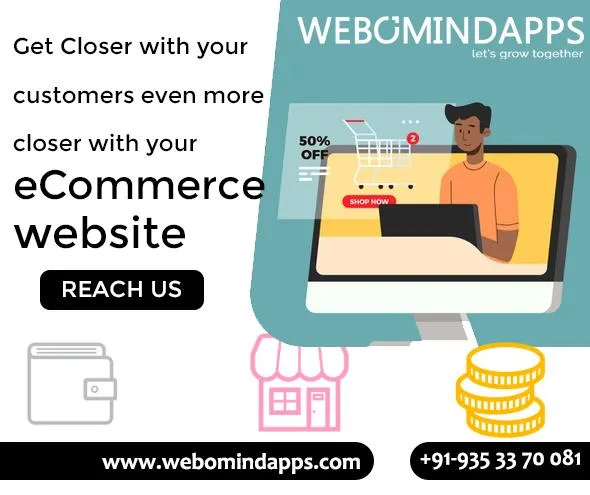 eCommerce Website Design Company - Webomindapps