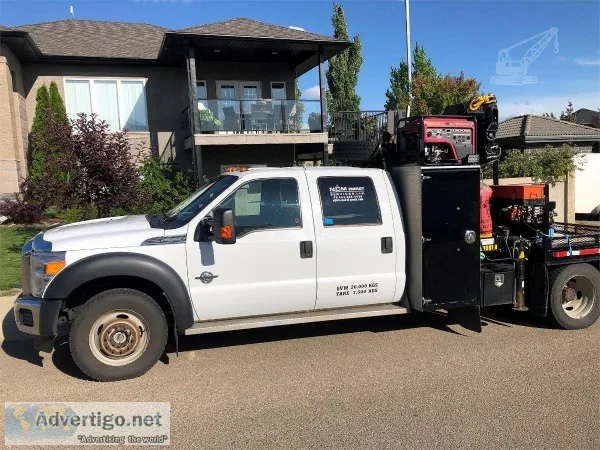 2014 Ford F550 with Hiab 077-ES-4 CLX