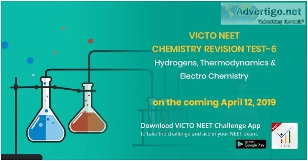 VICTO NEET- CHEMISTRY REVISION TEST - 6