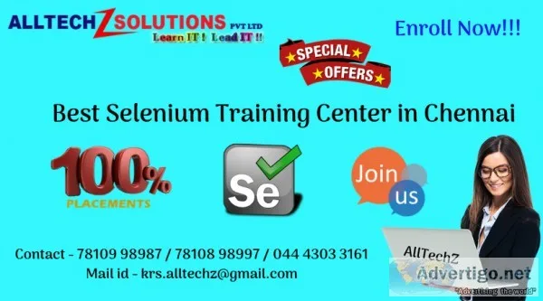 Best Selenium Training Institute in Chennai