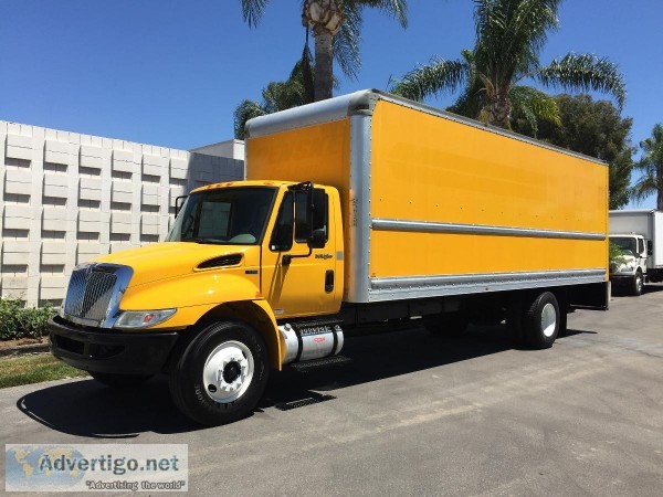 2014 International 4300 26 Box Truck CARB Compliant