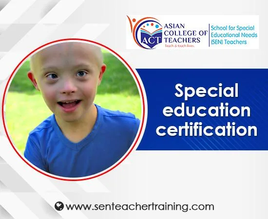 Special Education Certification and Special Education Degree