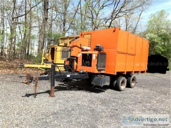 2008 American Roads Leaf Vacuum Dump Trailer