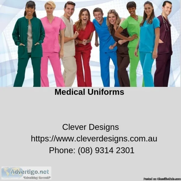 Medical Uniforms in Perth  Clever Designs
