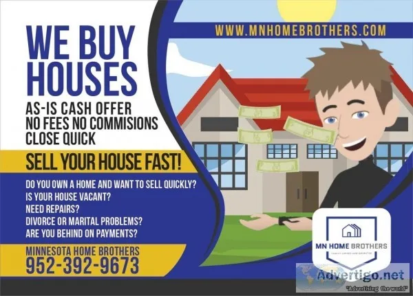 Sell House Fast  We Buy Houses  Minnesota Home Brothers