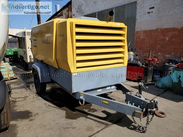 2011 ATLAS COPCO XAS750JD7 TOWABLE AIR COMPRESSOR
