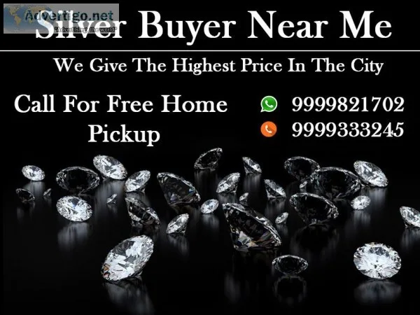 Cash for Silver in Ashram