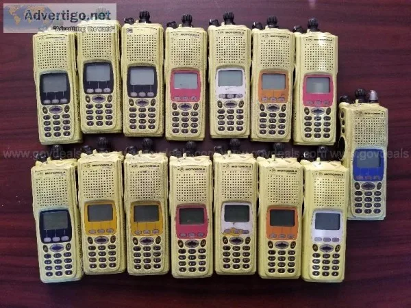 Motorola XTS 5000 Hand-held Radios with batteries and antennas (