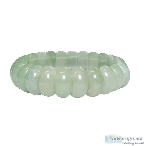 Satyamani Natural Energized Green Aventurine Oval Bracelet is fo
