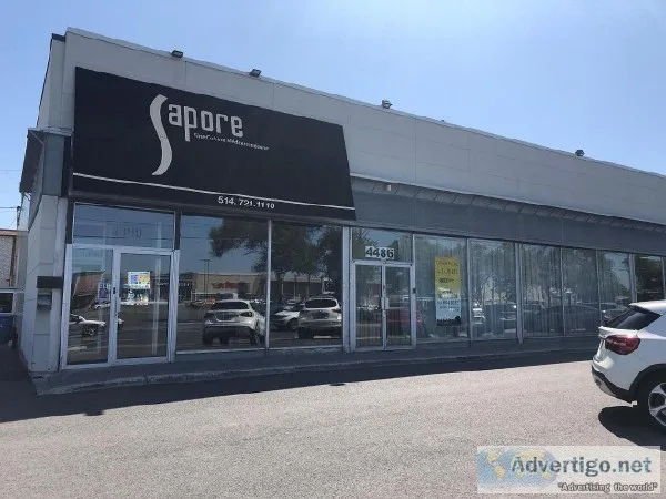 Commercial space on Jean-Talon Prime location St-Leonard