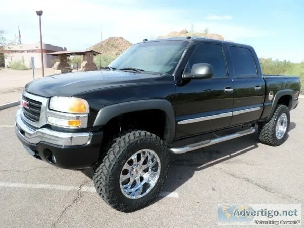 2004 GMC Sierra 1500 Z71 Black Pickup Truck 71000 Miles