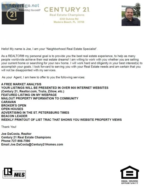 &ldquoNeighborhood Real Estate Specialist&rdquo
