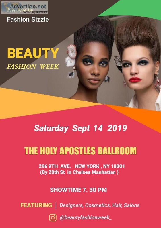BEAUTY FASHION WEEK 2019