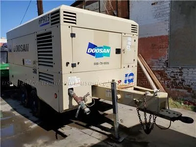 2012 DOOSAN HP915WCU-FX-T3 TOW AIR COMPRESSOR