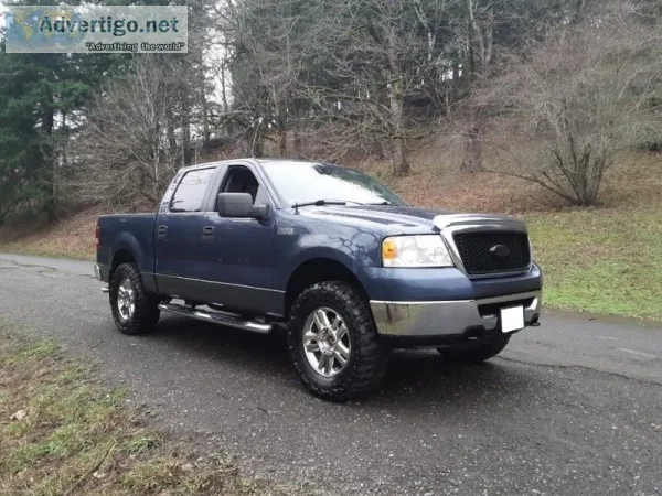 2006 Ford F-150 Blue Pickup Truck 56343 miles