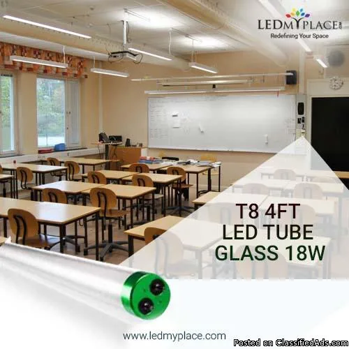 Get The Best Illumination By Using T8 4ft LED Glass Tubes