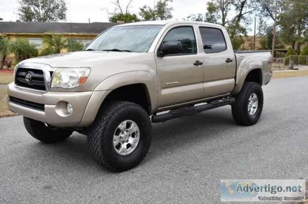 2006 Toyota Tacoma Gold Pickup Truck 80983 Miles