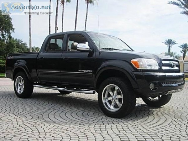 2006 Toyota Tundra Black Pickup Truck 40657 Miles