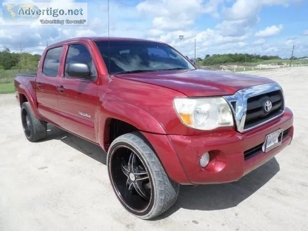 2005 Toyota Tacoma Burgundy Pickup Truck 50241 Miles