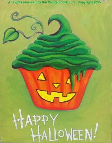 Folsom Family Room 104 Jack O Lantern Cupcake  You choose the fa