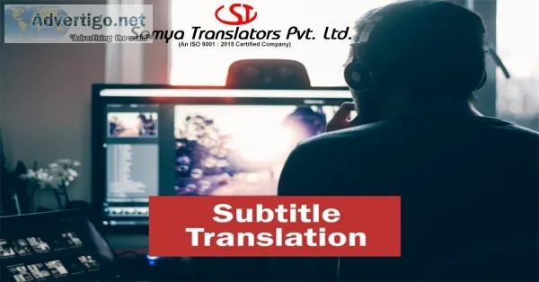 Get the expert Subtitle translation services from Chinese to Hin
