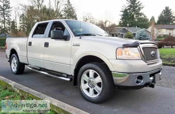 2006 Ford F-150 Silver Pickup Truck 55151 miles