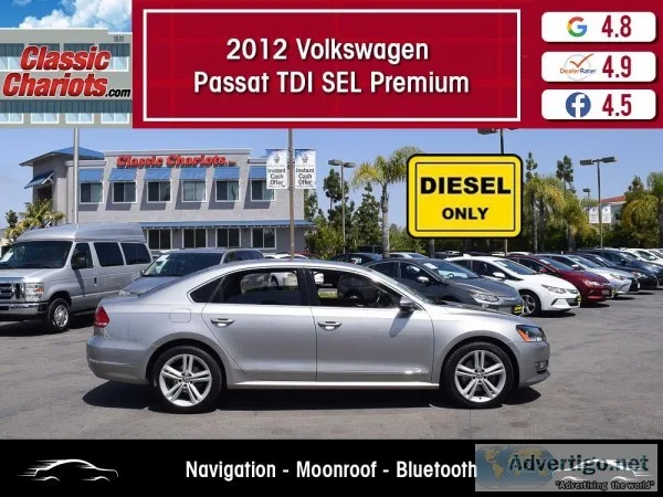 Used 2012 Volkswagen Passat TDI SEL Premium for Sale in San Dieg