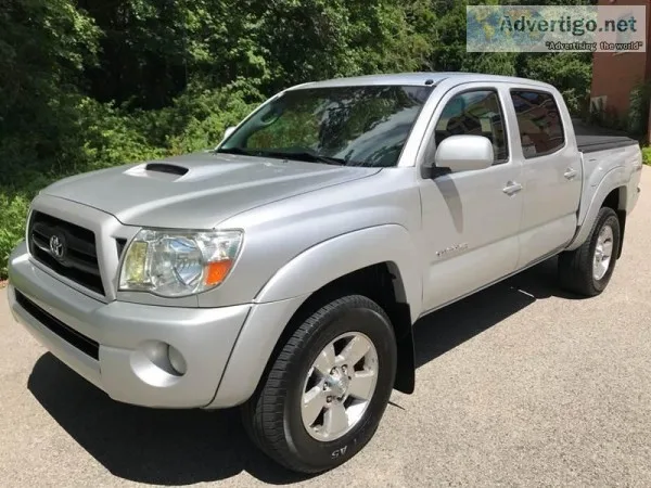 2005 Toyota Tacoma Silver Pickup Truck 63252 Miles