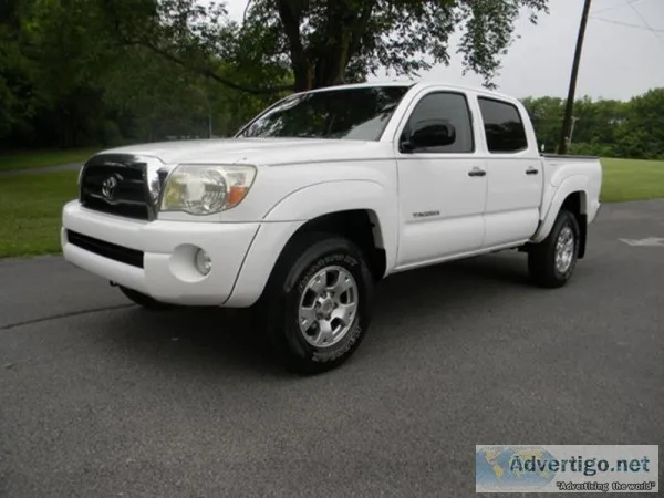2005 Toyota Tacoma White Pickup Truck 50241 Miles