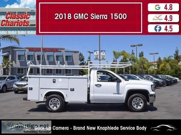 Used 2018 GMC SIERRA 1500 WNEW KNAPHIEDE SERVICE BODY for Sale i