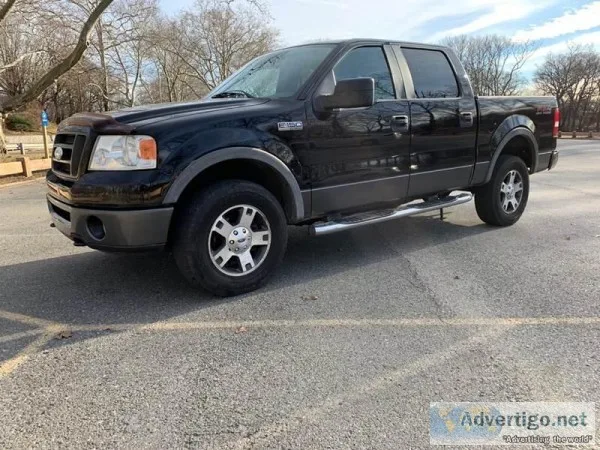2006 Ford F-150 FX4 Black Pickup Truck 56341 Miles