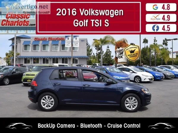 Used 2016 Volkswagen Golf 1.8T S for Sale in San Diego - 19682