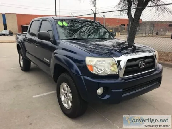 2006 Toyota Tacoma Blue Pickup Truck 41221 Miles