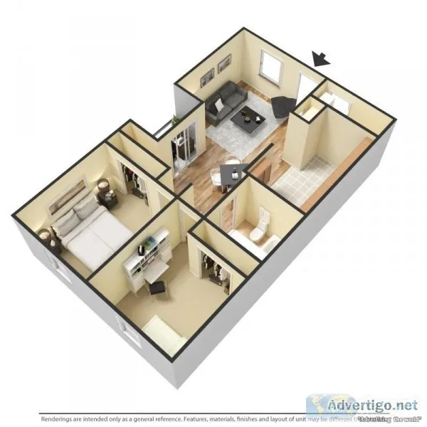 2 Bedroom Apartment for JULY 5th MOVE IN